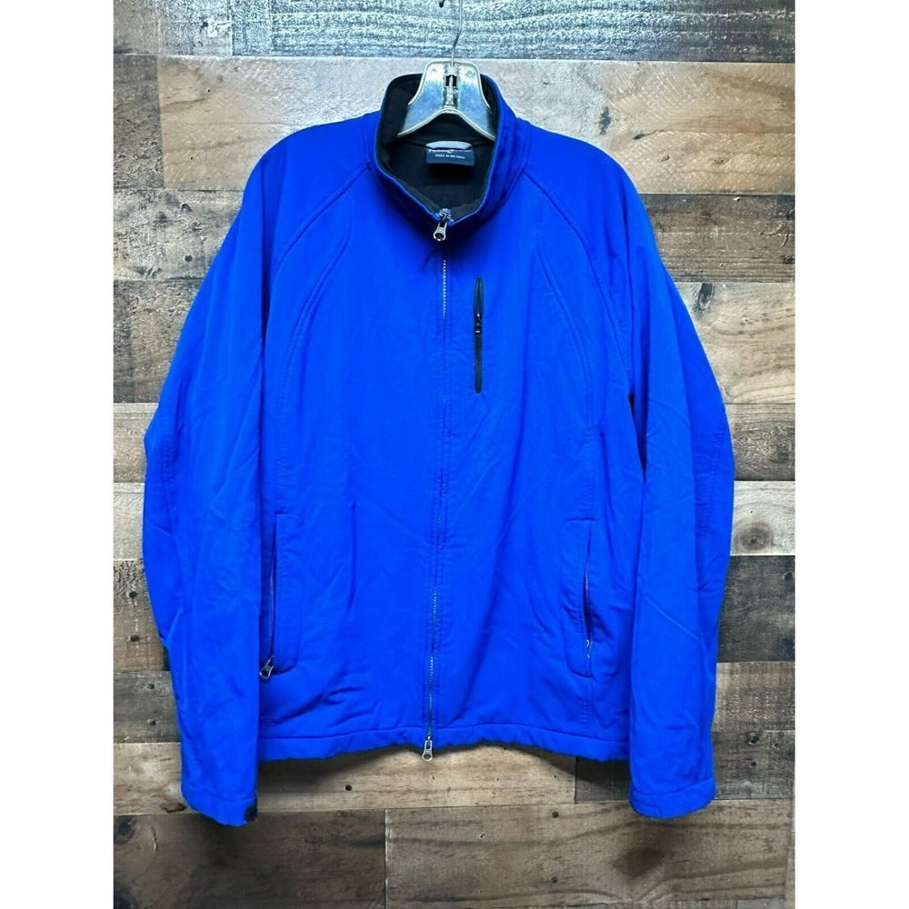 Nautica Men's Fleece Lined Zip Up Jacket Size Large